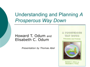 Understanding and Planning a 'Prosperous Way Down'