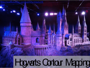 Harry Potter contour mapping
