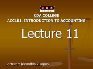 Lecture 11 - cda college