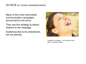 Humor as a Presentational Device in Broadcast Public Service