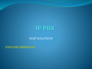 IP PBX - voip solution