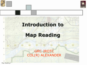 Map Reading 1 (Intro)