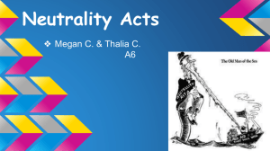 Neutrality Acts