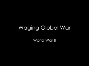 WWII part 1a