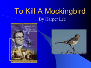 To Kill A Mockingbird Powerpoint