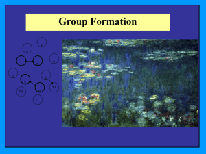 Group Formation Power Point