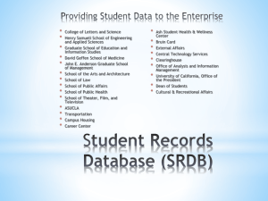 SRDB Overview