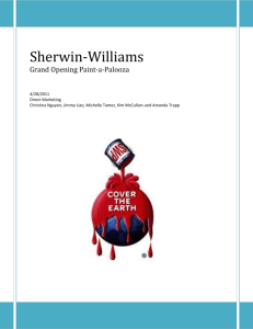 Sherwin-Williams - Amazon Web Services