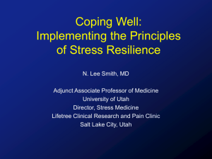 Mind-Body Issues: Creating Stress Resilience