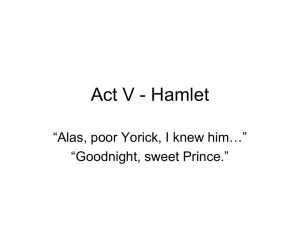 Act V - Hamlet