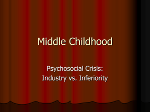 Middle Childhood - Seattle Central College