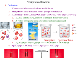 Chemistry 1 Name: Predicting Products Practice Date: Hour: WRITE