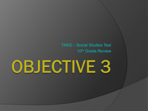 Objective 3 - Center Point ISD