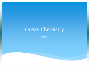 Ocean Physics & Chemistry