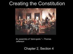 2.4 - Creating the Constitution