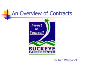 Contracts PPT