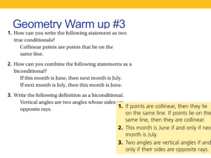 2-5 Reasoning in algebra & geometry