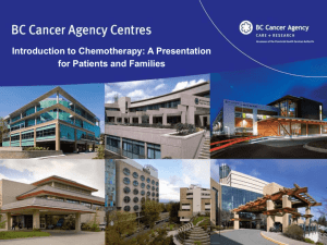 Introduction to Chemotherapy: A Presentation