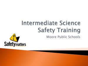 Science Safety Training