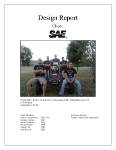 Design Report - Description - Southern Illinois University