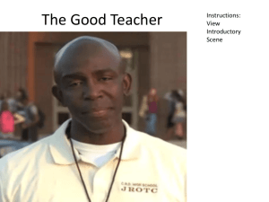 The Good Teacher Sto..