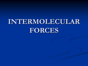 intermolecular forces