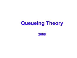queuing theory