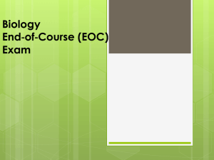 Biology End*of*Course (EOC) Exam