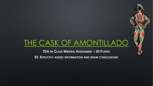 The Cask of Amontilado