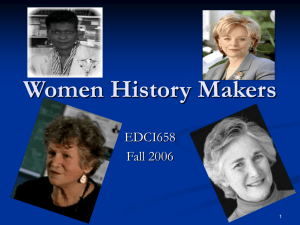 Women History Makers