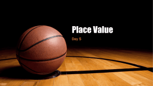 Place Value Day 5 (2015)