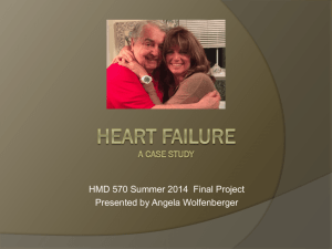 Heart Failure - Angela Wolfenberger