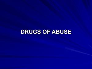 drug of abuse