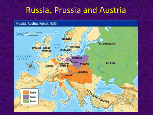 Russia, Prussia and Austria - Parkway C-2