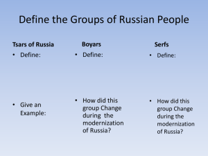 4. Russia student notes