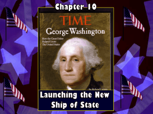 Chapter 10 Launching the Ship of State