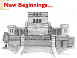 New Beginnings… - Kevin Hinckley.com