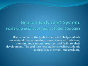 Using Beacon to Enhance Student Success