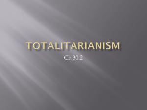 totalitarianism - Mr. Zittle's Classroom