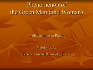 Phenomenon of Green Man and Green Woman