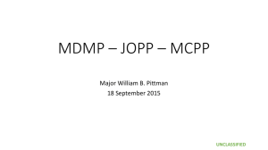 MDMP * JOPP - Wikispaces