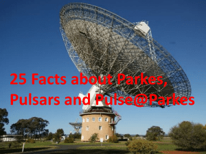 Twenty-five facts about Parkes and Pulsars