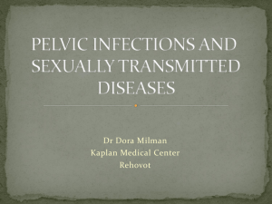 PELVIC INFECTIONS AND SEXUALLY TRANSMITTED DISEASES