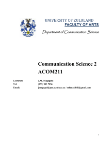 ACOM211_GUIDE_2012_JM - Department of Communication