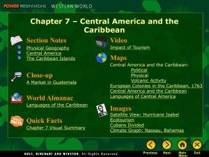 Chapter 7 - Central America and the Caribbean