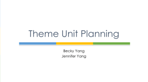Theme Unit Planning