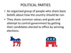 Political Parties notes
