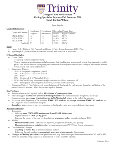 Fall 2010 Writing Specialist Report Executive Summary (Wilson, Child)