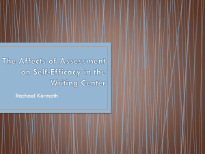 The Affects of Assessment on Self