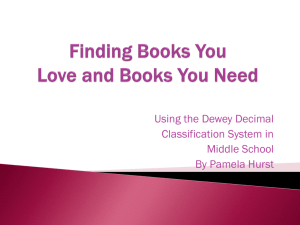 Finding Books You Love and Need